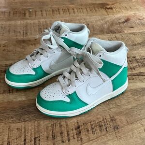 Nike Dunk High Phantom Stadium Green Kids Sneakers